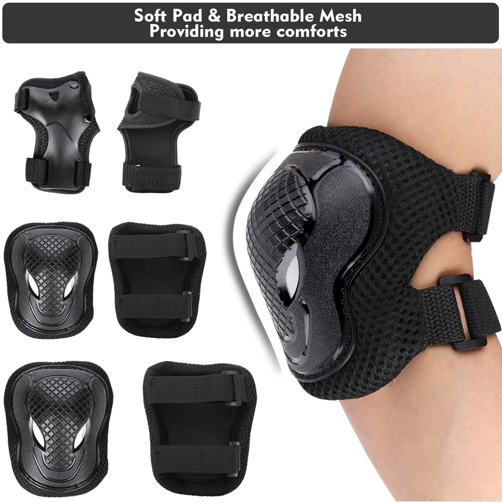 GOMOREON 6Pcs/Set Kids Safety  - Cycling Protective Gear Kids avaliação e preço