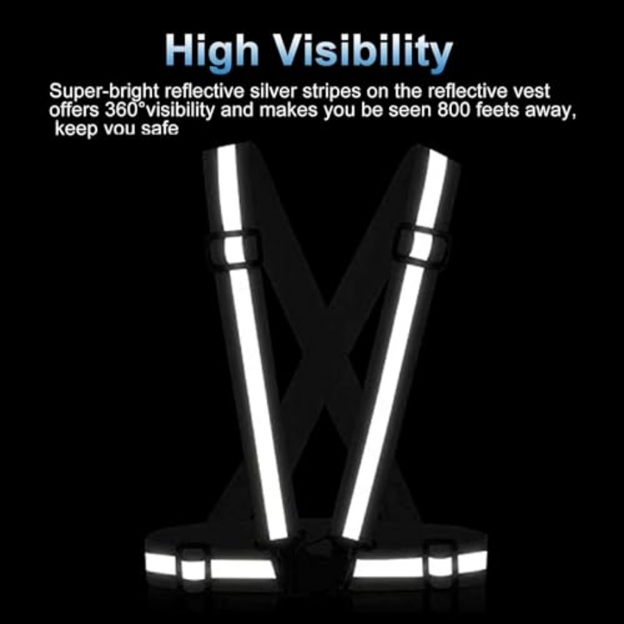Reflective Vest Running Gear,  - Reflective Cycling Vest avaliação e preço