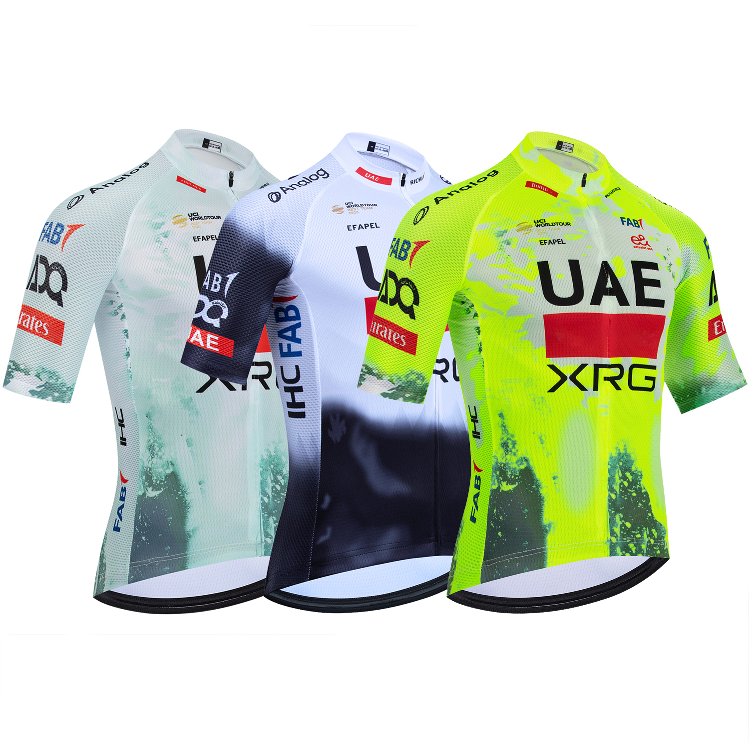 New Yelllow Cycling Team Jerse - Reflective Cycling Vest avaliação e preço