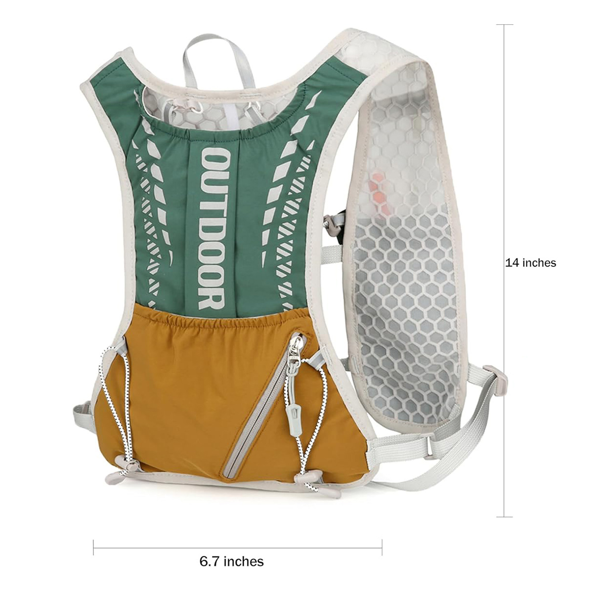 Reflective Running Hydration V - Reflective Cycling Vest avaliação e preço