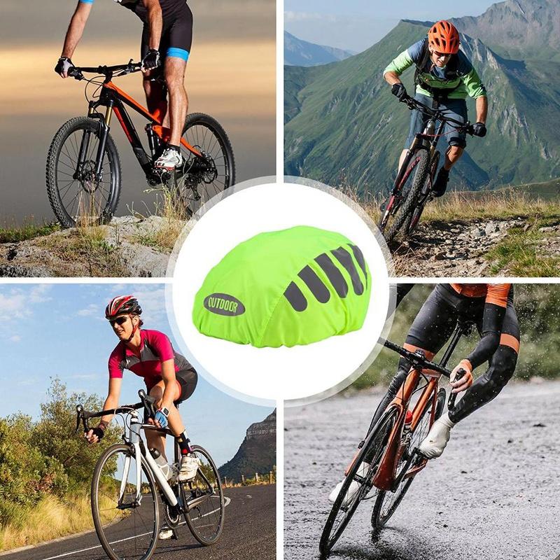 1 Pcs Bike Helmet Rain Cover W - Cycling Gear Rain avaliação e preço