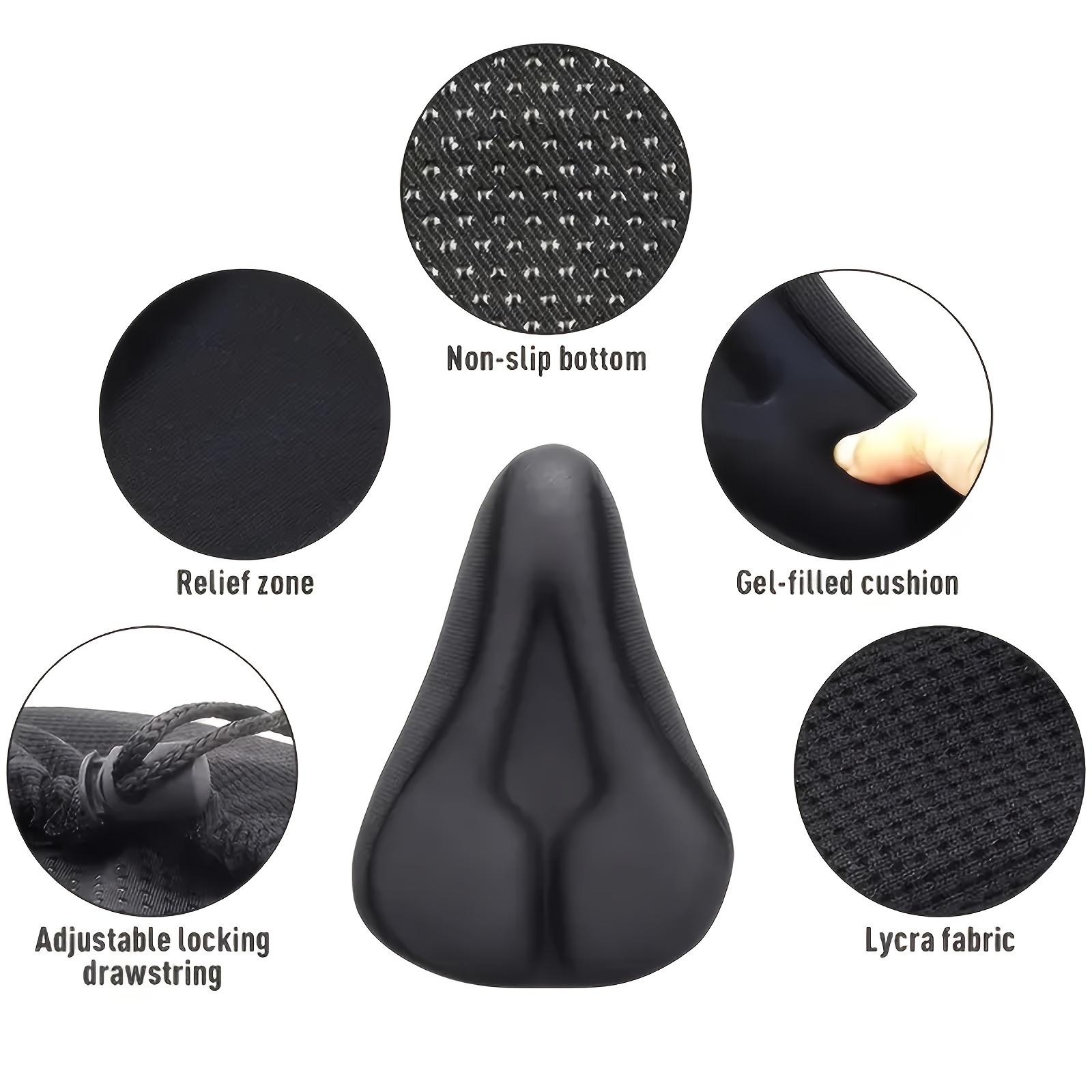 Sponge-Padded Bike Seat Cover  - Cycling Gear Indoor avaliação e preço