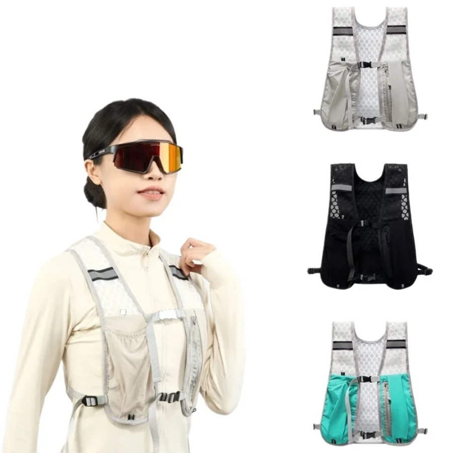 2025 new Biking Running Storag - Reflective Cycling Vest avaliação e preço