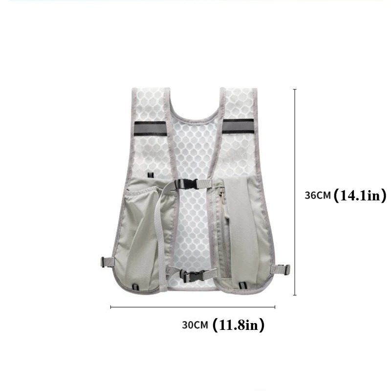 2025 new Biking Running Storag - Reflective Cycling Vest avaliação e preço