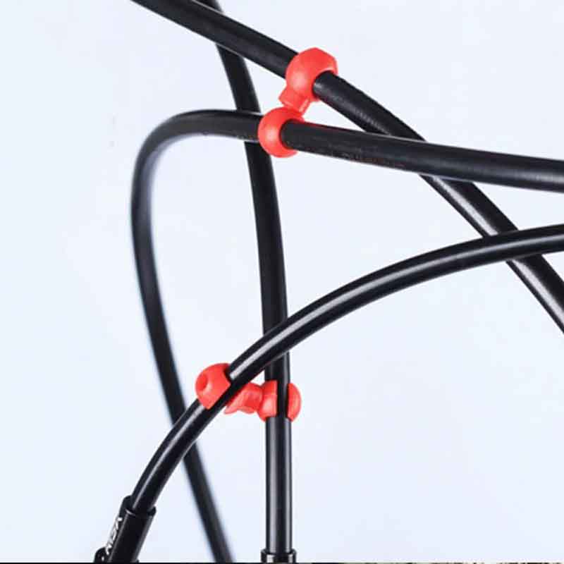 10pcs/set Bike Cross Line Clip - Cycling Gear Parts avaliação e preço