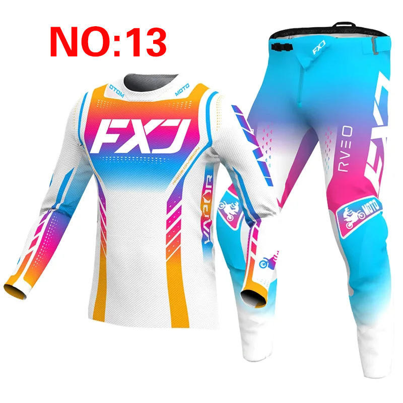 NEW 2025 FXJ pink enduro motoc - Cycling Gear Pants avaliação e preço