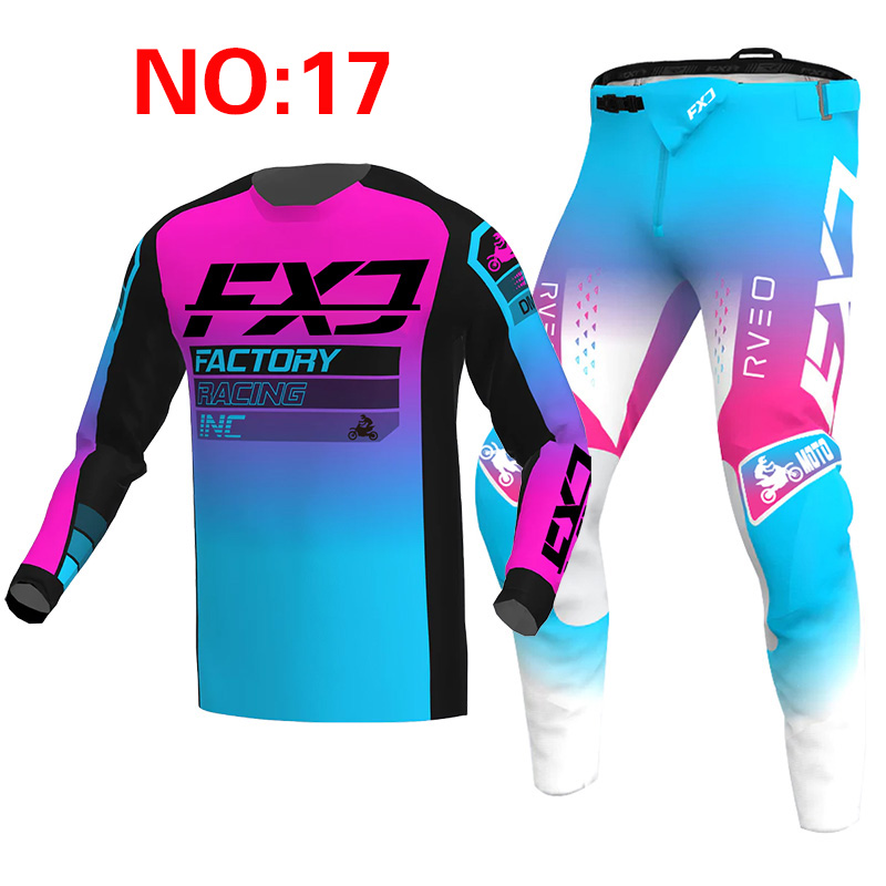 NEW 2025 FXJ pink enduro motoc - Cycling Gear Pants avaliação e preço