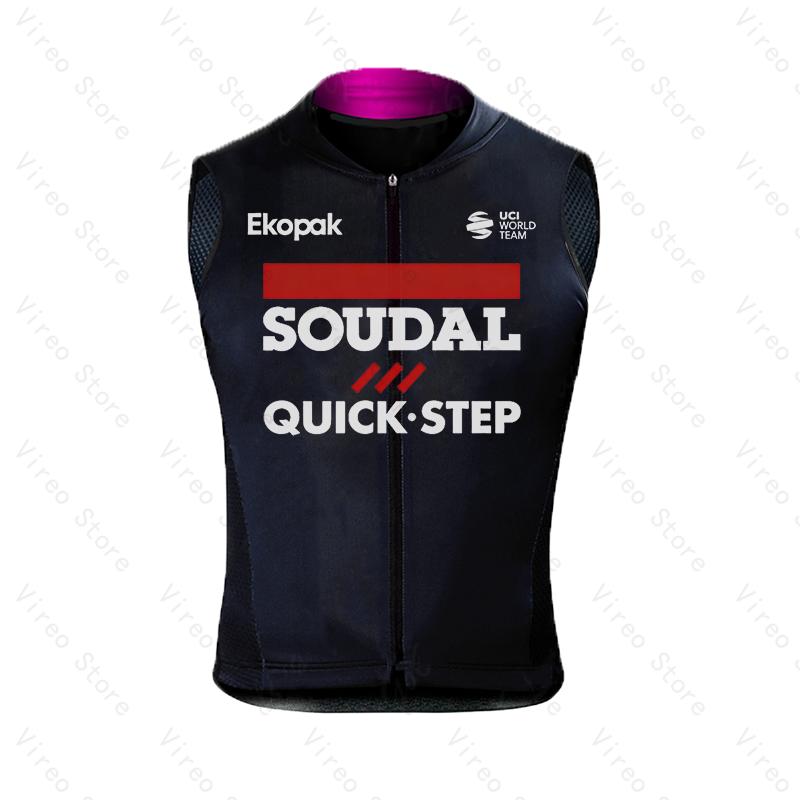 Soudal Quick-Step Cycling Vest - Reflective Cycling Vest avaliação e preço