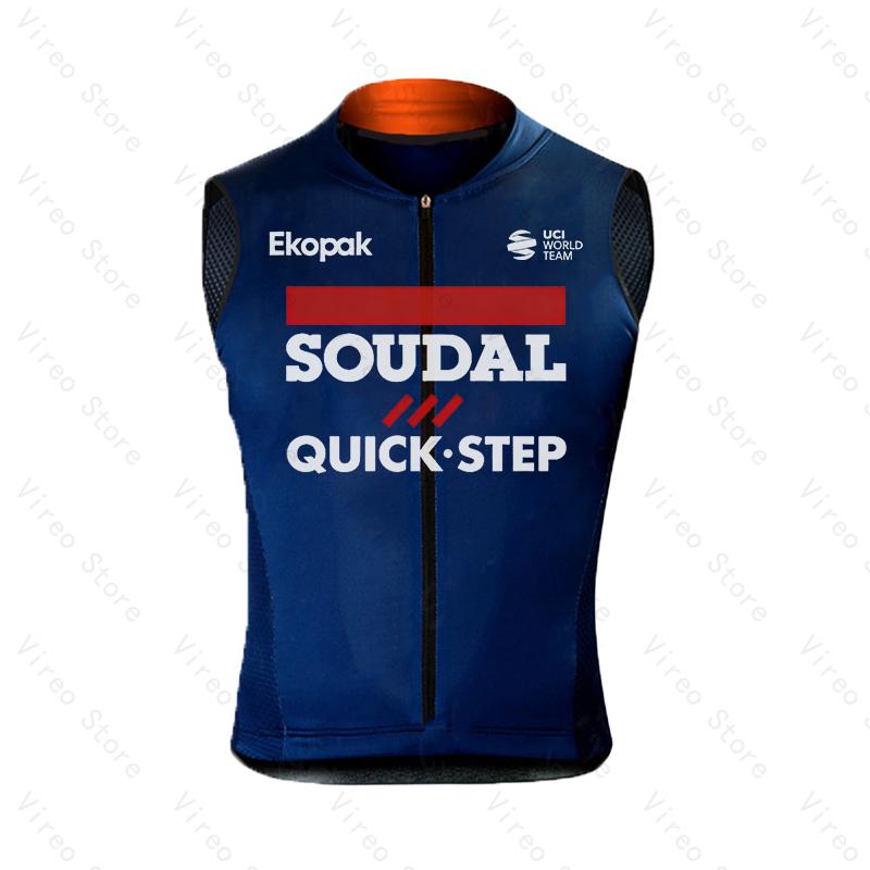 Soudal Quick-Step Cycling Vest - Reflective Cycling Vest avaliação e preço