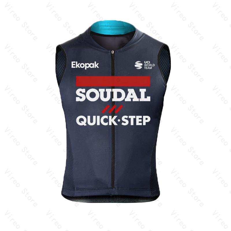Soudal Quick-Step Cycling Vest - Reflective Cycling Vest avaliação e preço