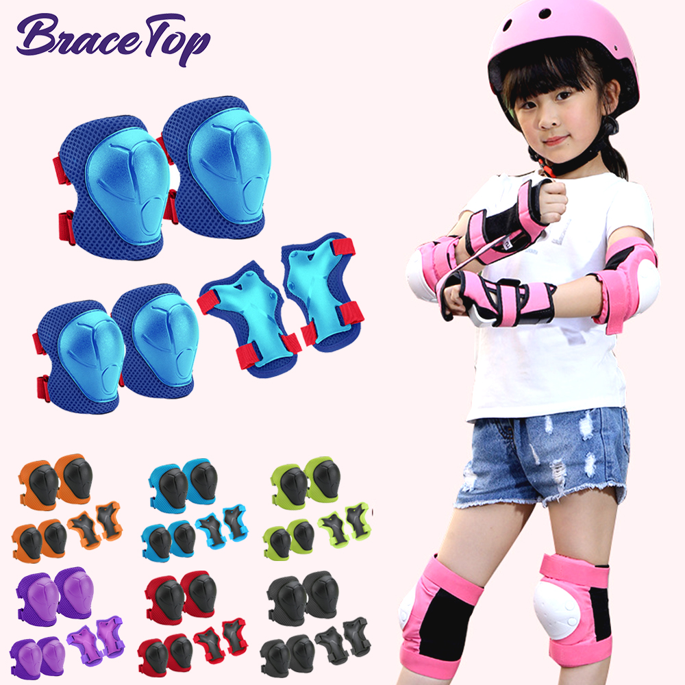 Kids Knee Pads Elbow Pads Age  - Cycling Protective Gear Kids avaliação e preço