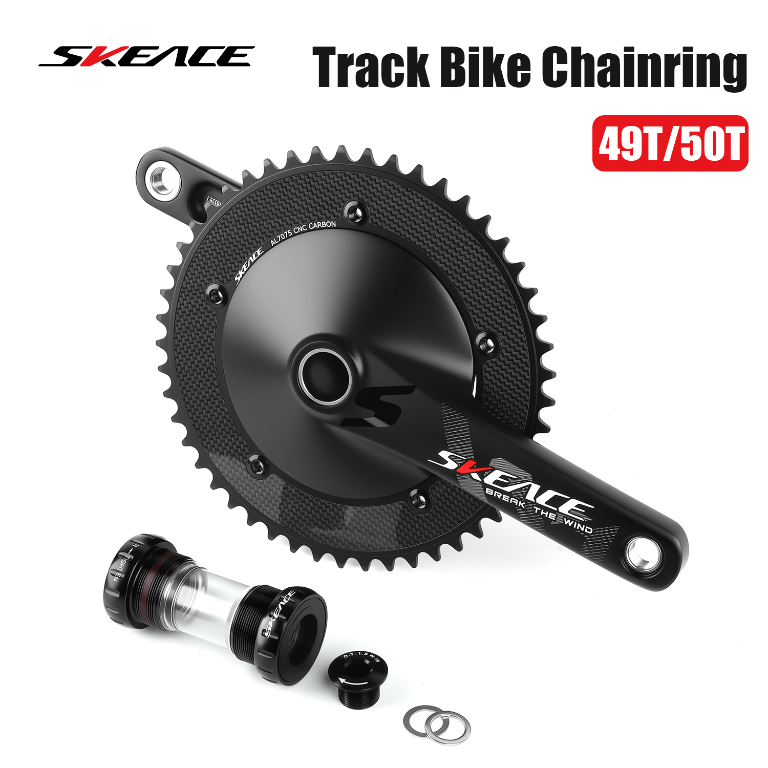 SKEACE Track Cycling Chainring - Cycling Gear Indoor avaliação e preço