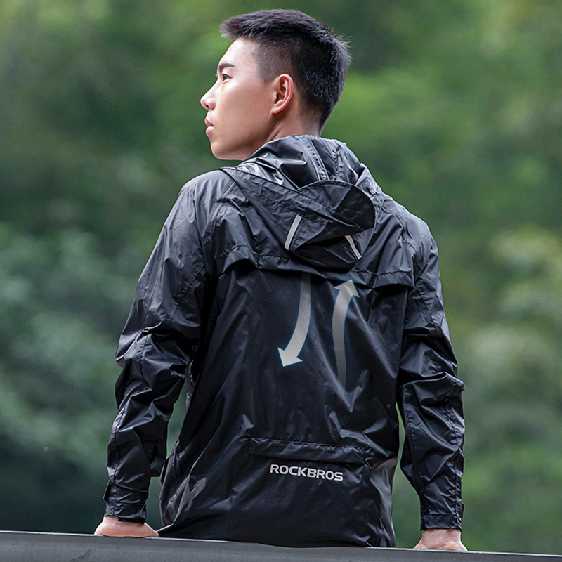 ROCKBROS Waterproof Cycling Ra - Cycling Gear Rain avaliação e preço