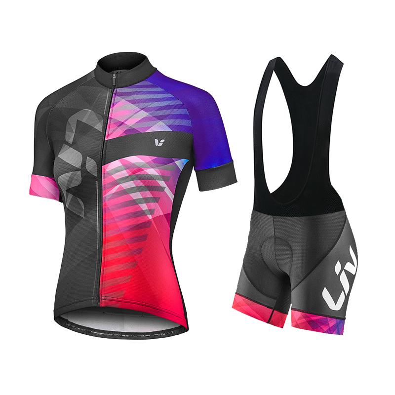 LIV Summer Cycling Jersey Bib  - Cycling Gear Jersey avaliação e preço